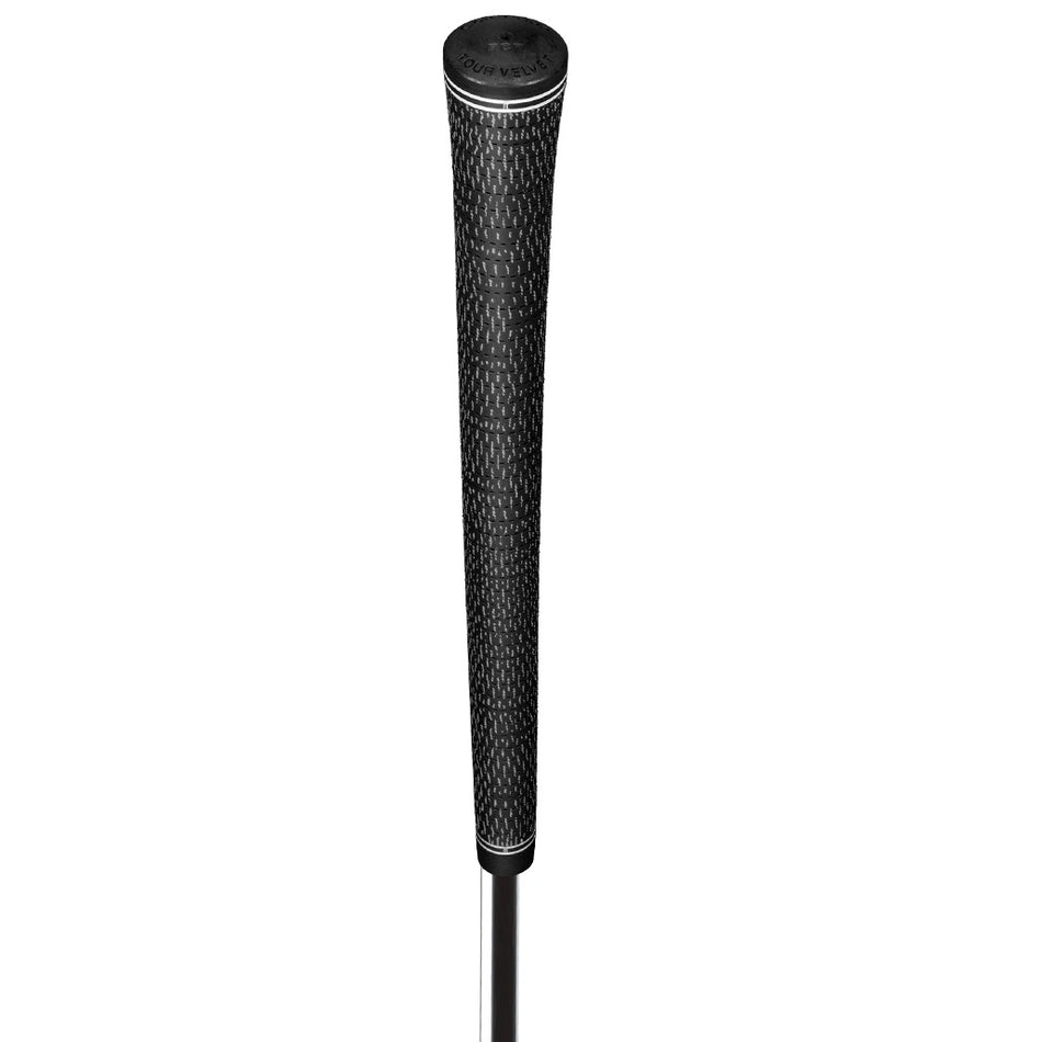 Golf Pride Tour Velvet Full Cord BCT Golf Grip Standard Size Black rear view