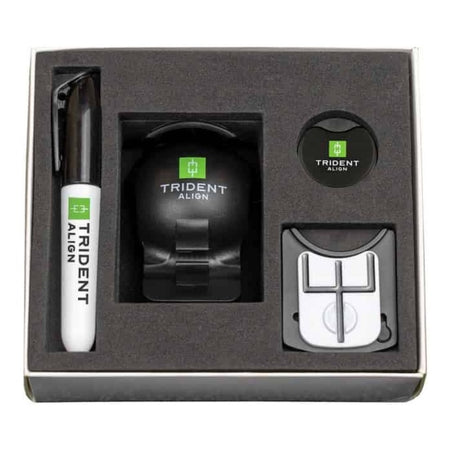 Trident Align 2.0 Golf Ball Marker Kit - in its box