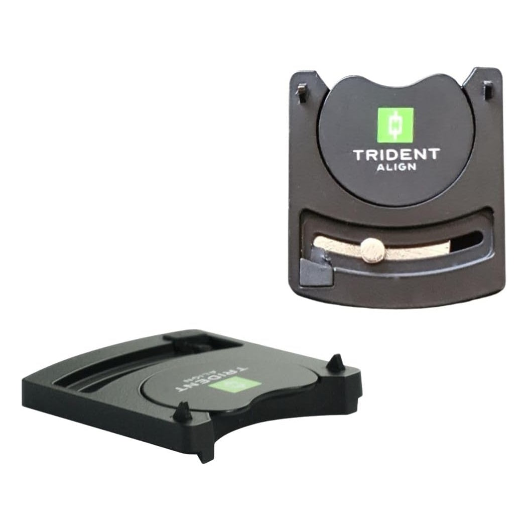 Trident Align 2.0 Golf Ball Marker Kit - stability studs on the base