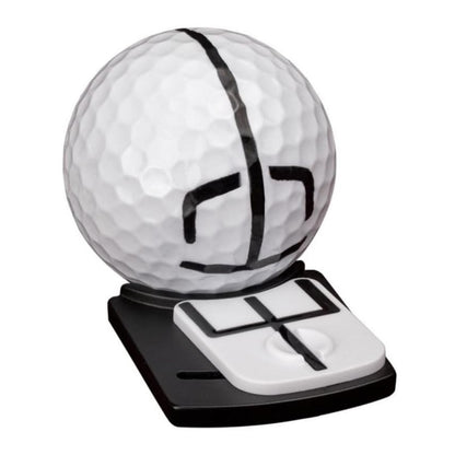 Trident Align 2.0 Golf Ball Marker Kit with marked golf ball