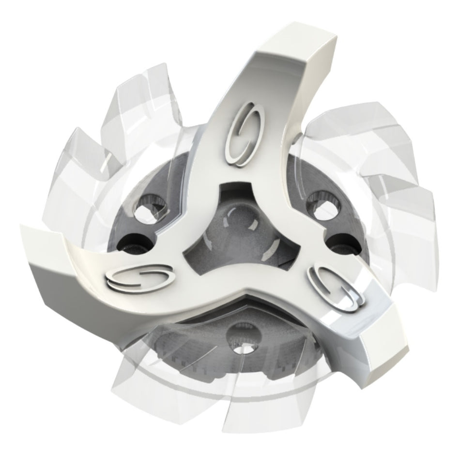 Softspikes Tour Flex Pro golf spike with white flexible legs