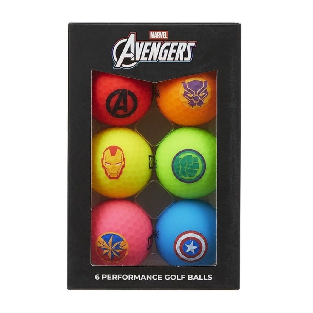 Volvik VIMAT Marvel Avengers Golf Balls - 6 Pack Gift Set