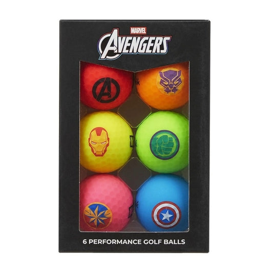 Volvik VIMAT Marvel Avengers Golf Balls - 6 Pack Gift Set