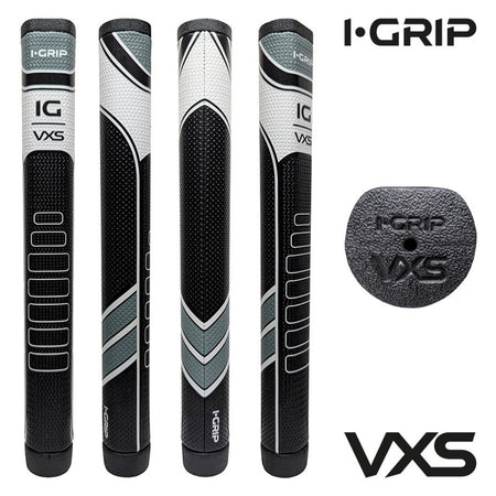 iGrip VXS Putter Grip - Oversize Straight - Soft Feel - Black