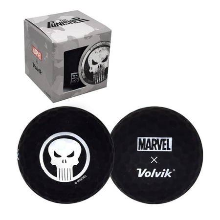 Volvik VIVID Marvel Golf Balls - The Punisher