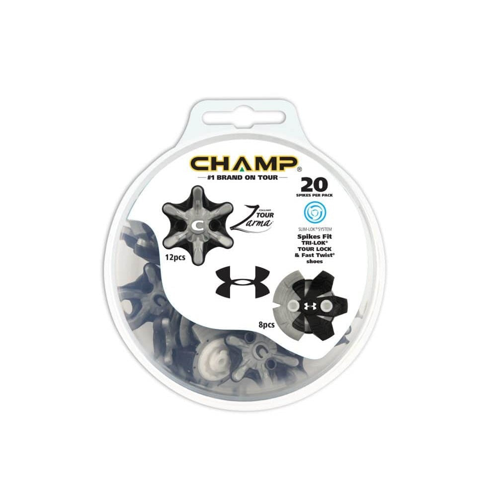 Champ Golf Shoe Spikes / Cleats - Zarma Tour UA SlimLok