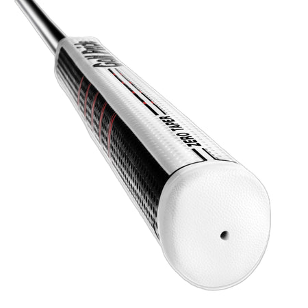 Golf Pride Zero Taper Medium Straight Putter Grip - Black - end view