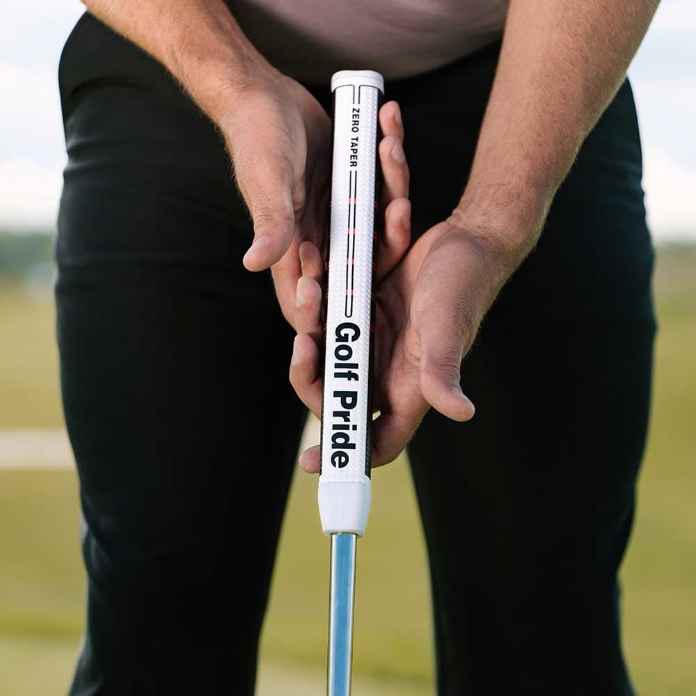 Golf Pride Zero Taper Large Straight Putter Grip - Black - lifestyle image