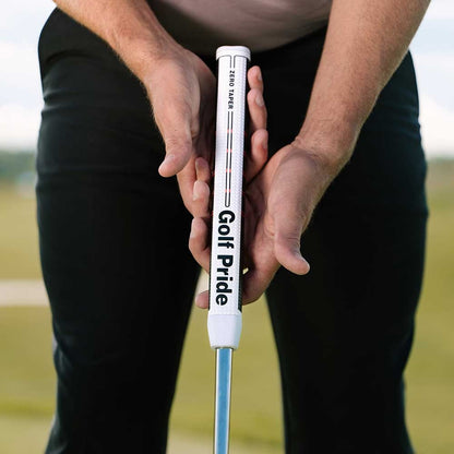 Golf Pride Zero Taper Large Straight Putter Grip - Black - lifestyle image