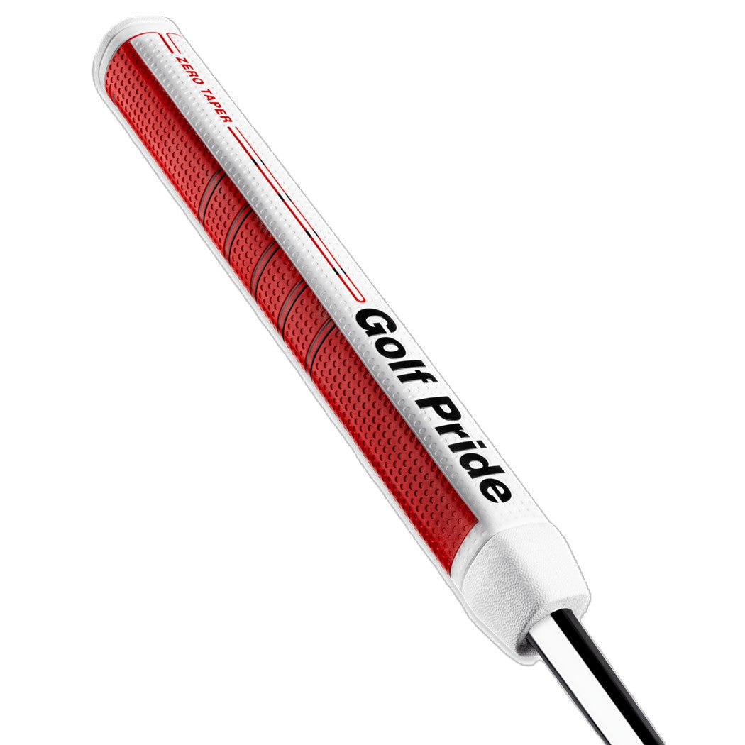 Golf Pride Zero Taper Medium Straight Putter Grip - Red - side view