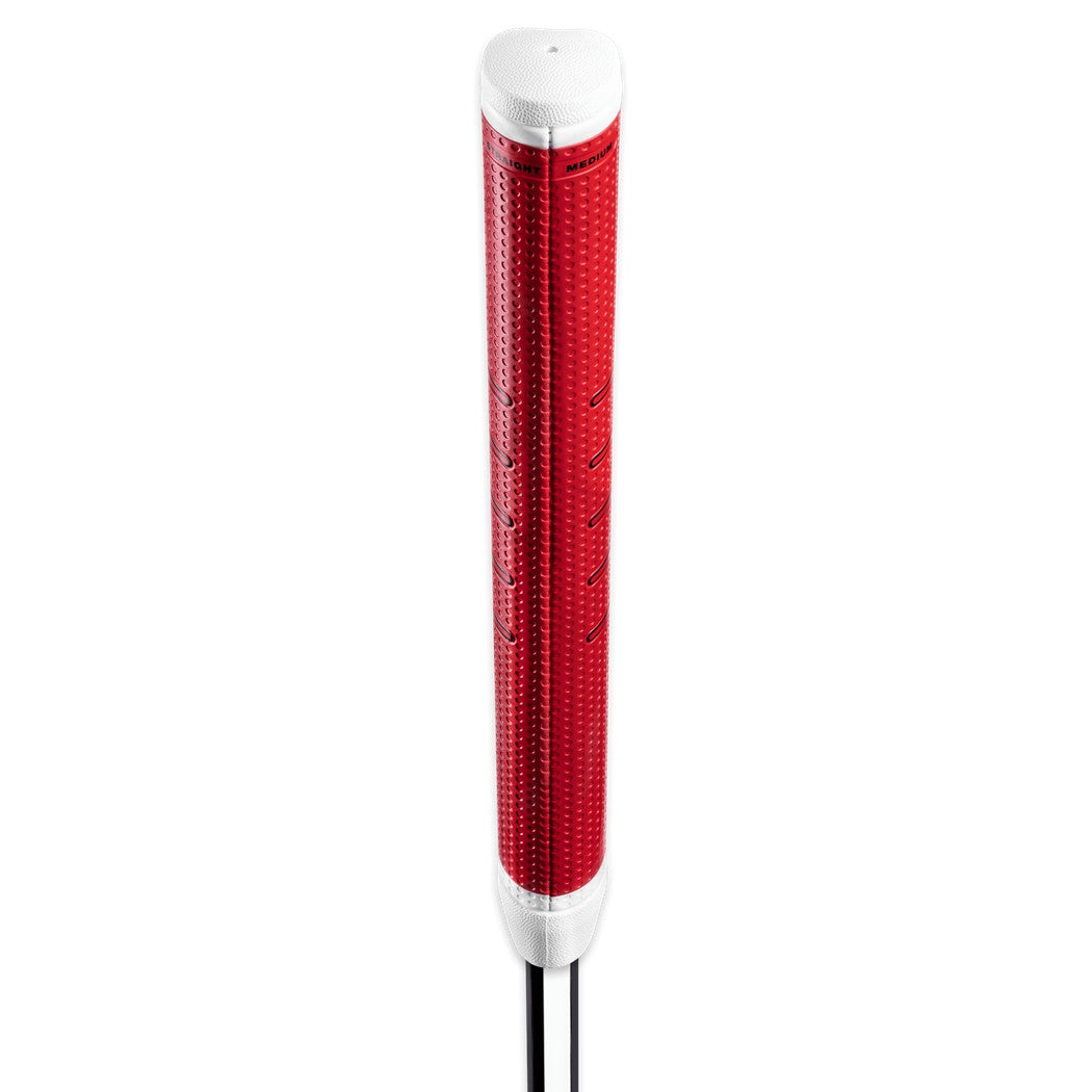 Golf Pride Zero Taper Medium Straight Putter Grip - Red - rear view