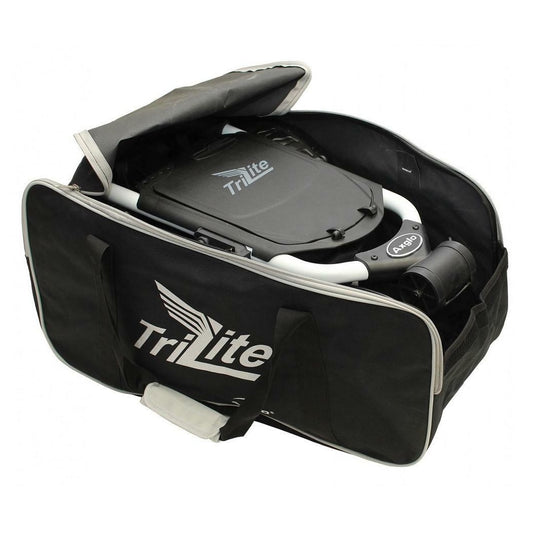 Axglo TriLite Golf Trolley Transit Bag - Travel Cover & Storage Bag (Black)