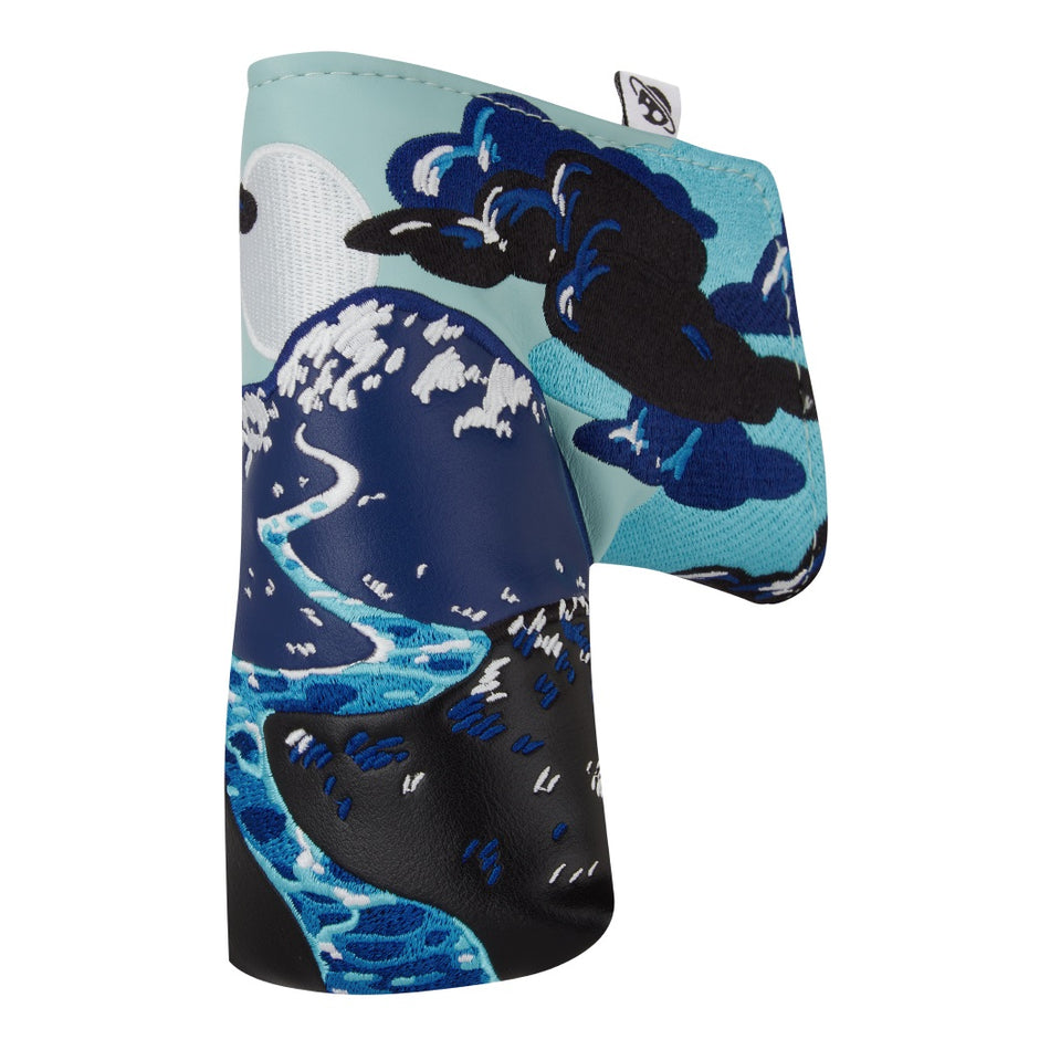 Luna Links Landscape Headcover - Blade Putter Blue