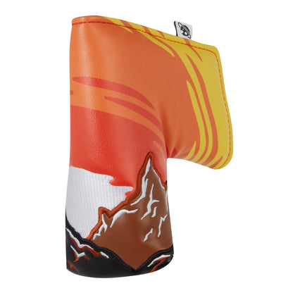 Luna Links Landscape Headcover - Blade Putter Yellow 