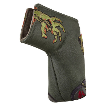 Luna Links Blade Putter Novelty Golf Club Headcover - Zombie - reverse side