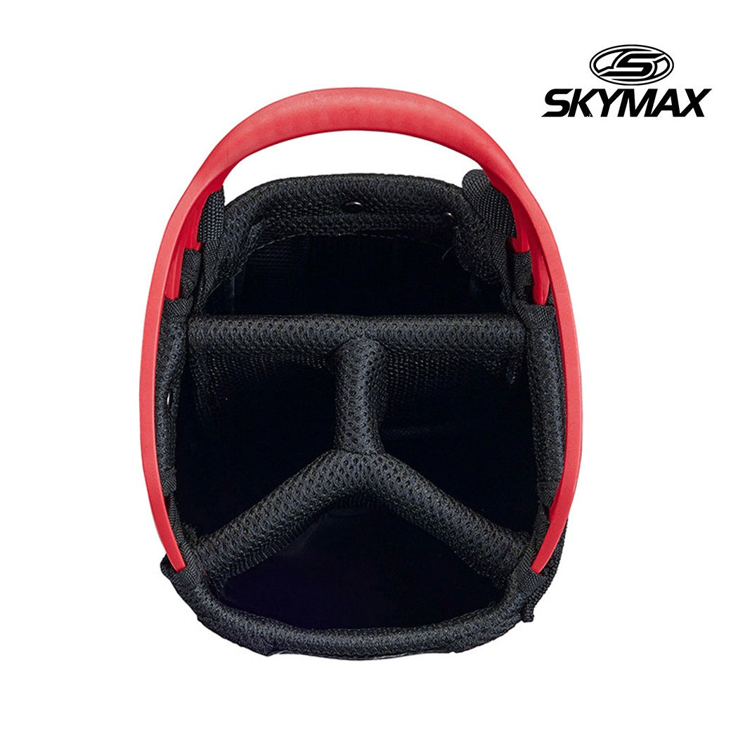 Skymax Blizzard Lightweight Stand Bag - Black/Red - 4-way divider