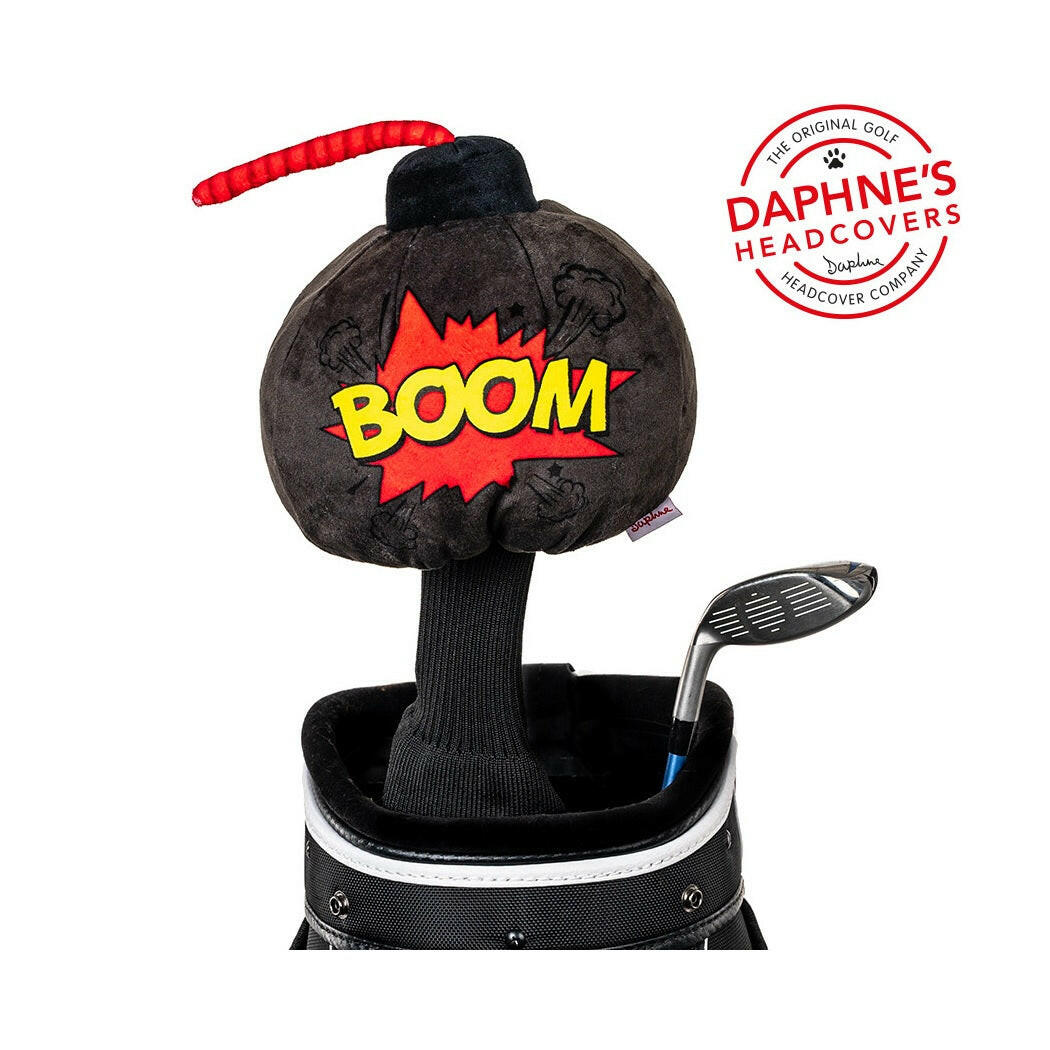 Daphne’s Novelty Bomb Driver Headcover on Club