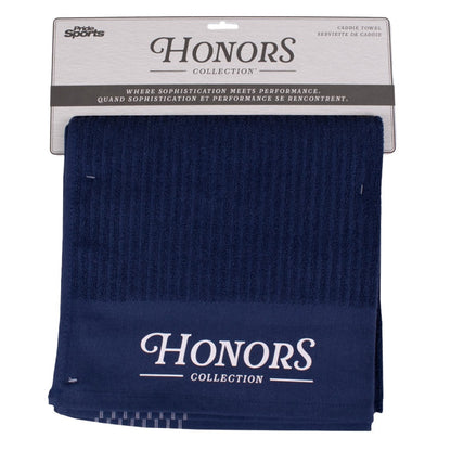 Pride Sports Honors Collection Caddie Golf Towel - Navy
