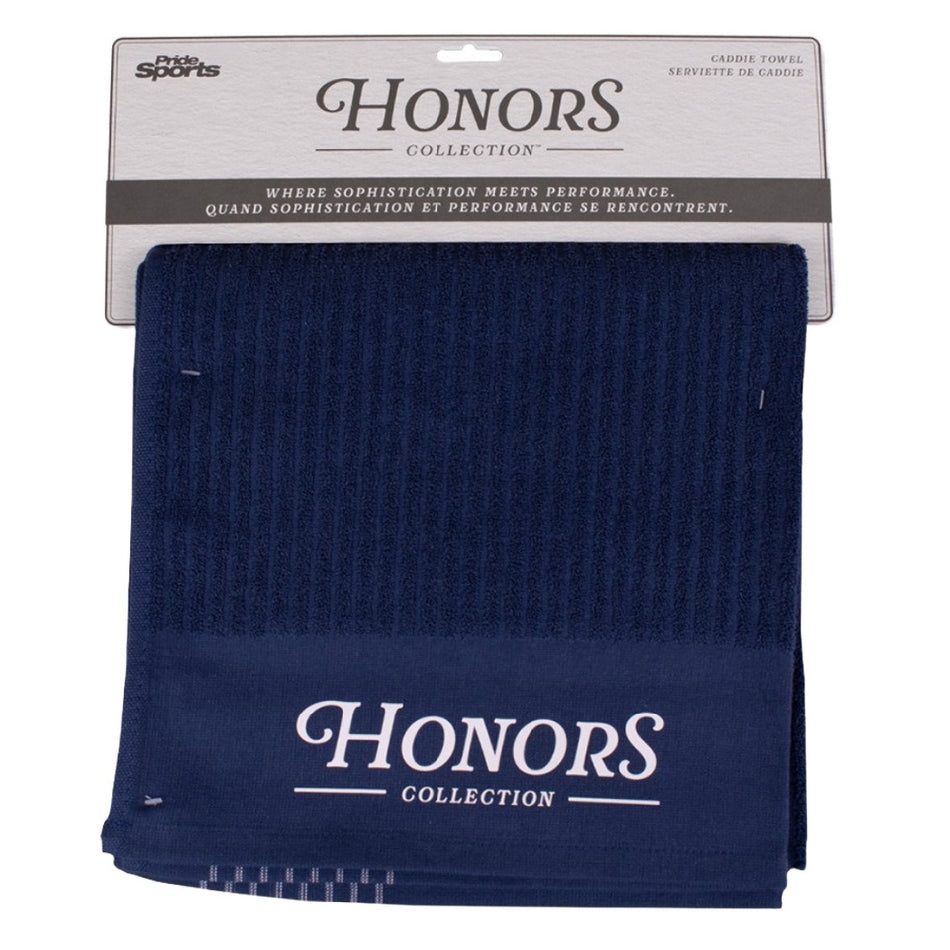 Pride Sports Honors Collection Caddie Golf Towel - Navy