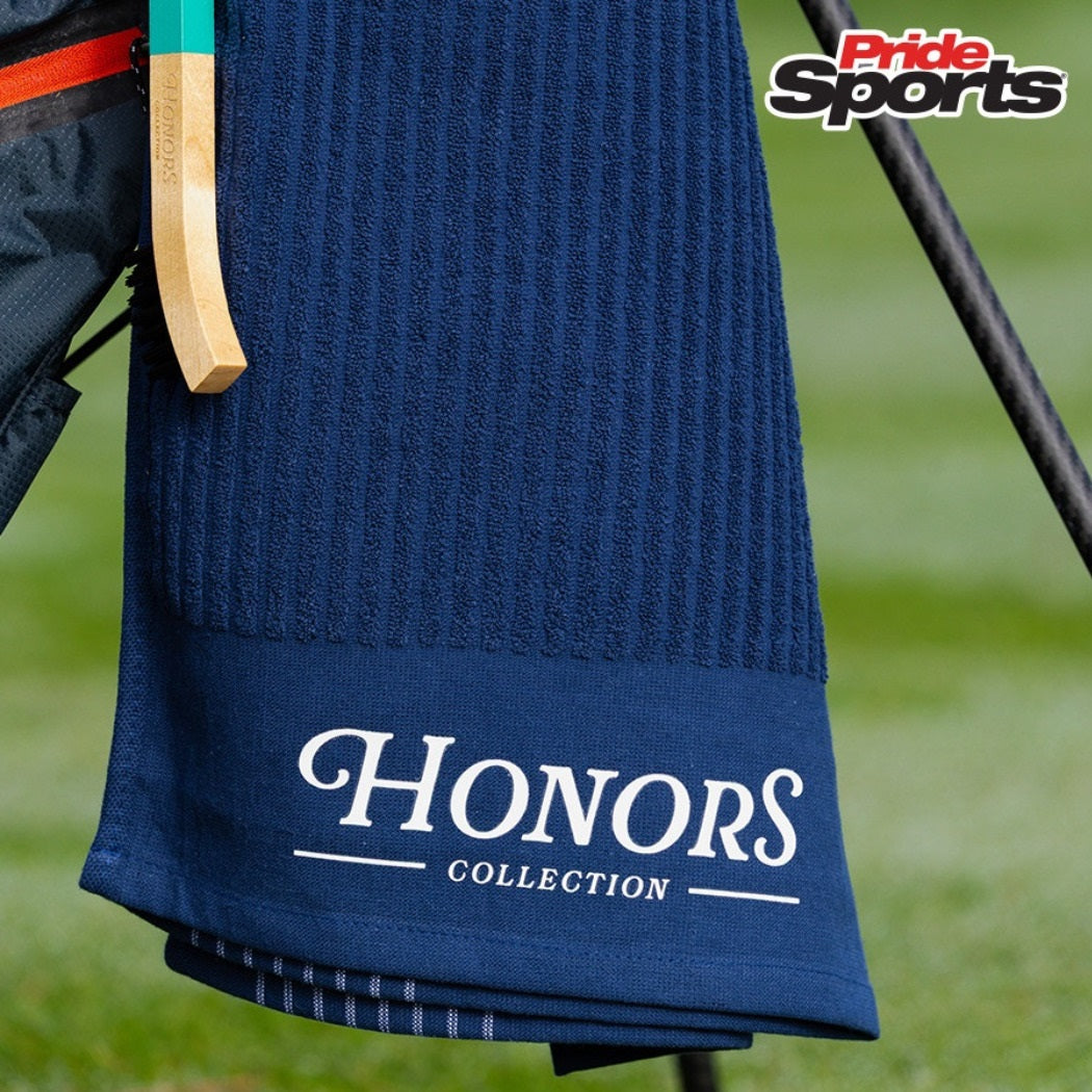Pride Sports Honors Collection Caddie Golf Towel - Navy - lifestyle image
