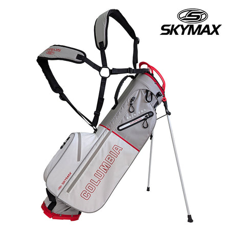 Skymax Columbia 2.0 Waterproof Golf Stand Bag - Grey / White