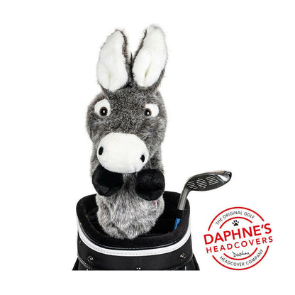 Daphne's Golf Novelty Headcover - Driver Donkey on golf club