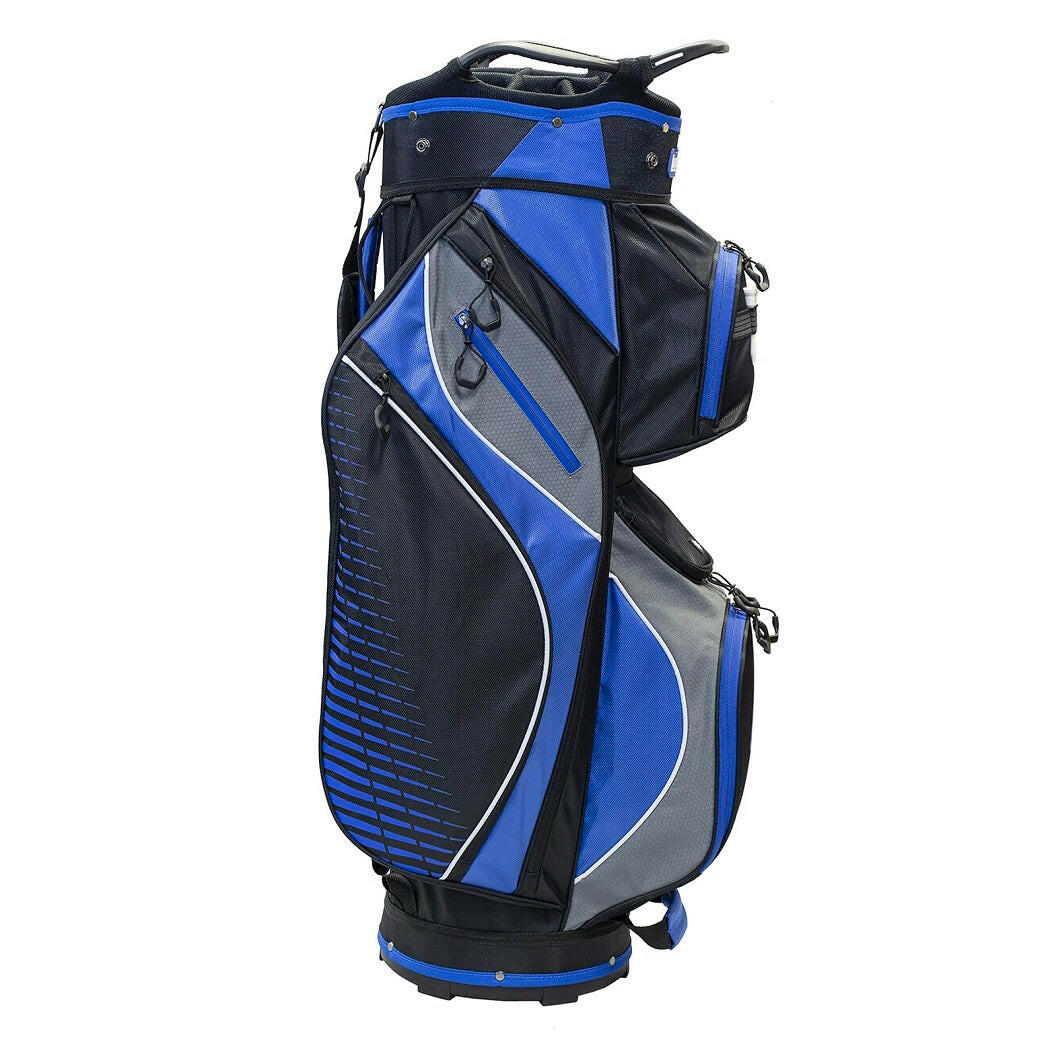 Longridge Deluxe Lite Cart Bag Blue Side