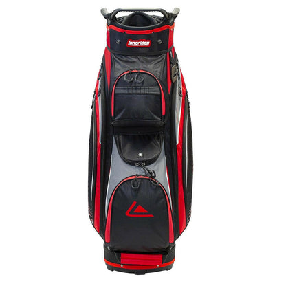 Longridge Deluxe Lite Cart Bag Red Front