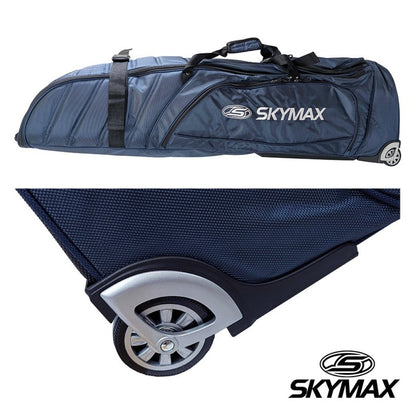 Skymax Deluxe Padded Wheeled Golf Travel Cover - easy glide wheels