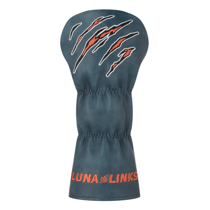 Luna Links Tiger Headcover - Driver - rear view