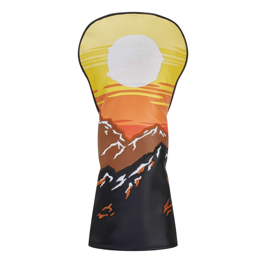 Luna Links Landscape Headcover - Driver Yellow 