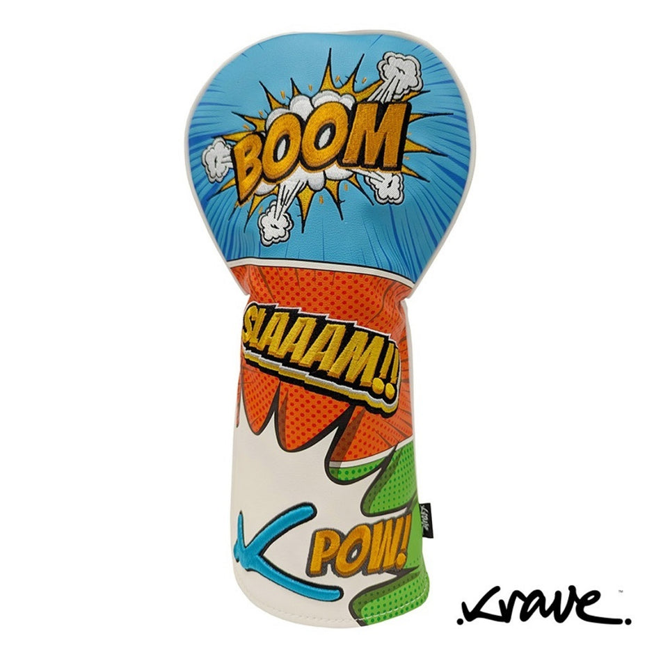 Krave Comic Book Driver Headcover - front view