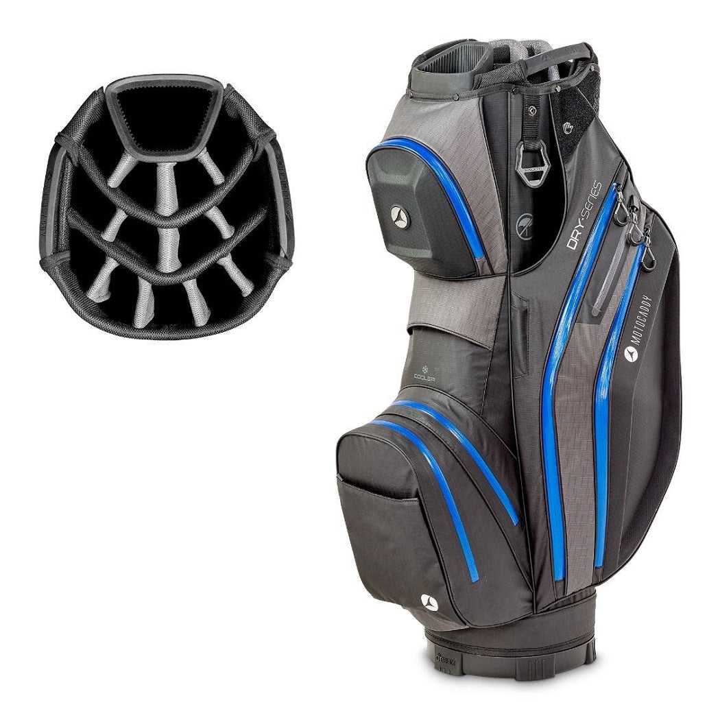 Motocaddy Dry Series 2026 Golf Trolley Bag – Waterproof 14 Way Divider
