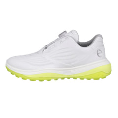 Ecco Golf LT1 BOA Spikeless Waterproof Shoes White Side