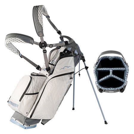 Sun Mountain H2NO Eclipse E3.5 Waterproof Stand Golf Bag Nickel/Platinum - with divider