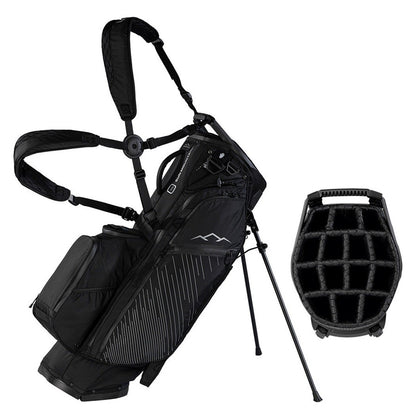 Sun Mountain Eclipse E4.5 VLO 14-Way Carry/Stand Golf Bag - Black/Steel