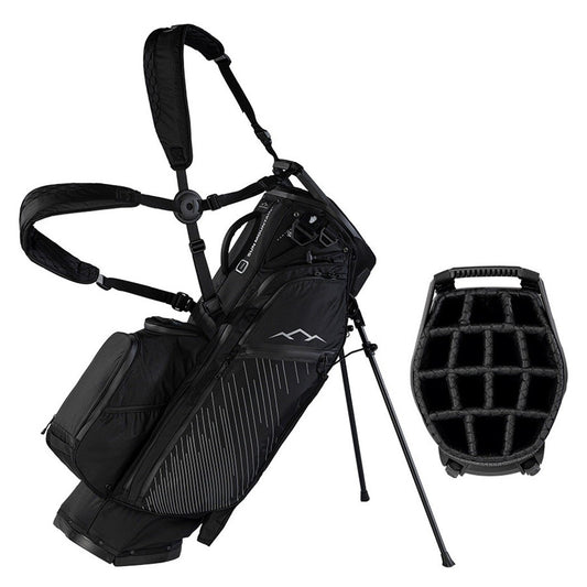 Sun Mountain Eclipse E4.5 VLO 14-Way Carry/Stand Golf Bag - Black/Steel