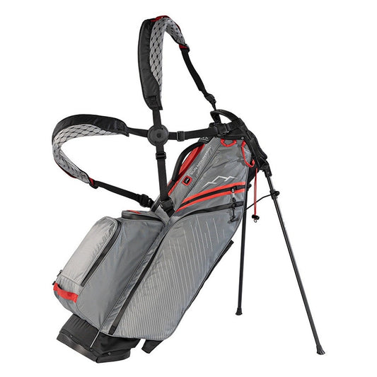 Sun Mountain Eclipse E2.5 4-Way Carry/Stand Golf Bag - Black/Nickel/Red
