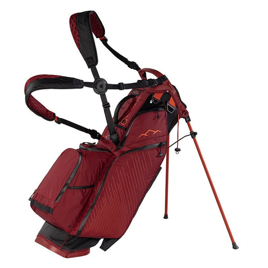 Sun Mountain H2NO Eclipse E3.5 Waterproof Stand Golf Bag Black/Garnet/Inferno