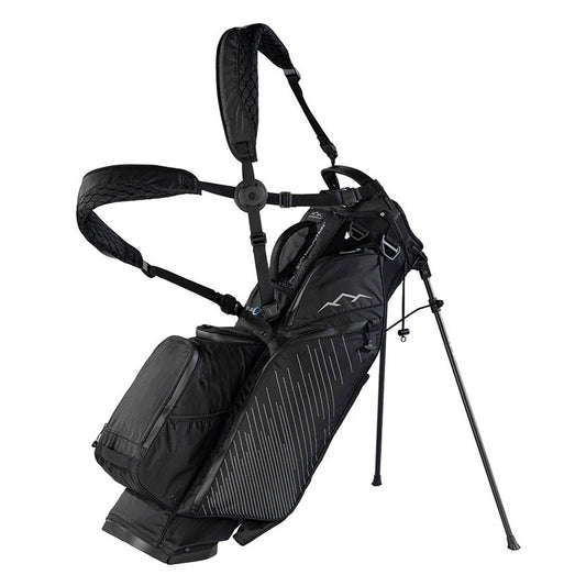  Sun Mountain H2NO Eclipse E3.5 Waterproof Stand Golf Bag Black/Nickel 