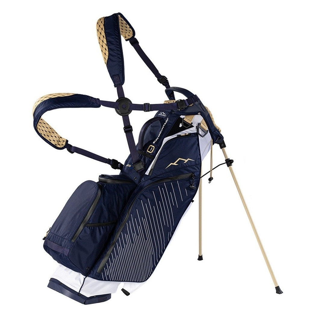 Sun Mountain H2NO Eclipse E3.5 Waterproof Stand Golf Bag White/Navy/Gold