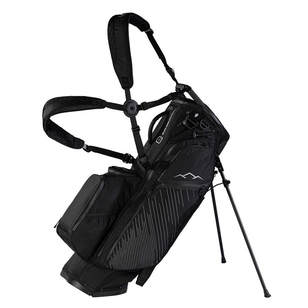 Sun Mountain Eclipse E4.5 VLO 14-Way Carry/Stand Golf Bag - Black/Steel