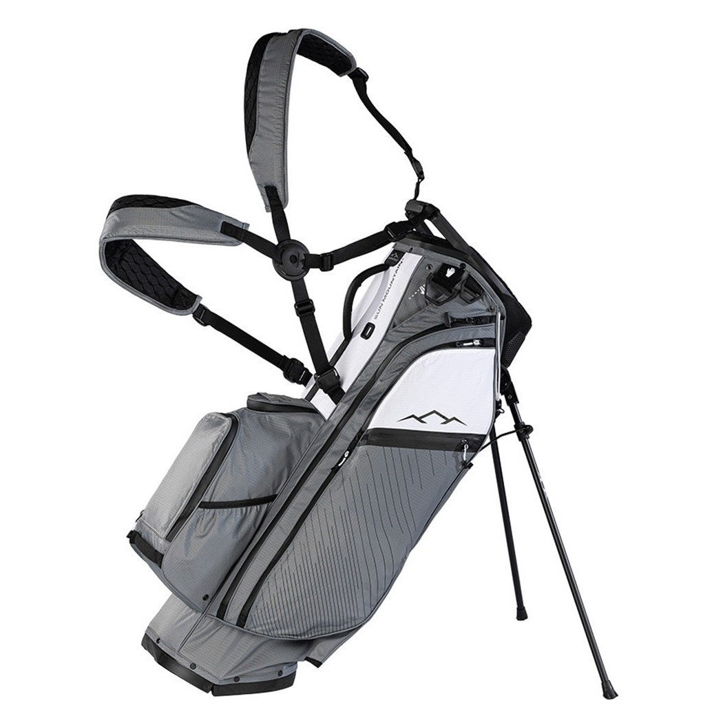 Sun Mountain Eclipse E4.5 VLO 14-Way Carry/Stand Golf Bag - Nickel/White/Black