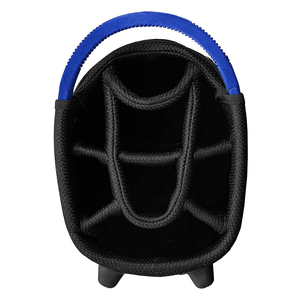 Longridge Elements Waterproof Golf Stand Bag - Grey/Royal - 8-way divider top