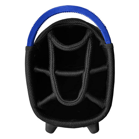 Longridge Elements Waterproof Golf Stand Bag - Grey/Royal - 8-way divider top