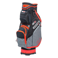 Ezeglide Eze84 Tour Cart Bag (Grey/Red) - showing the bag`s multiple zipped pockets