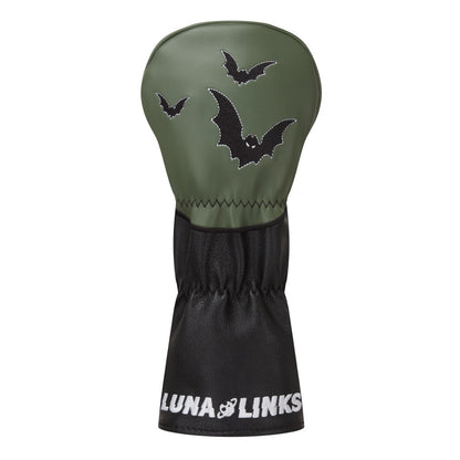 Luna Links Fairway Novelty Golf Club Headcover - Dracula - reverse side