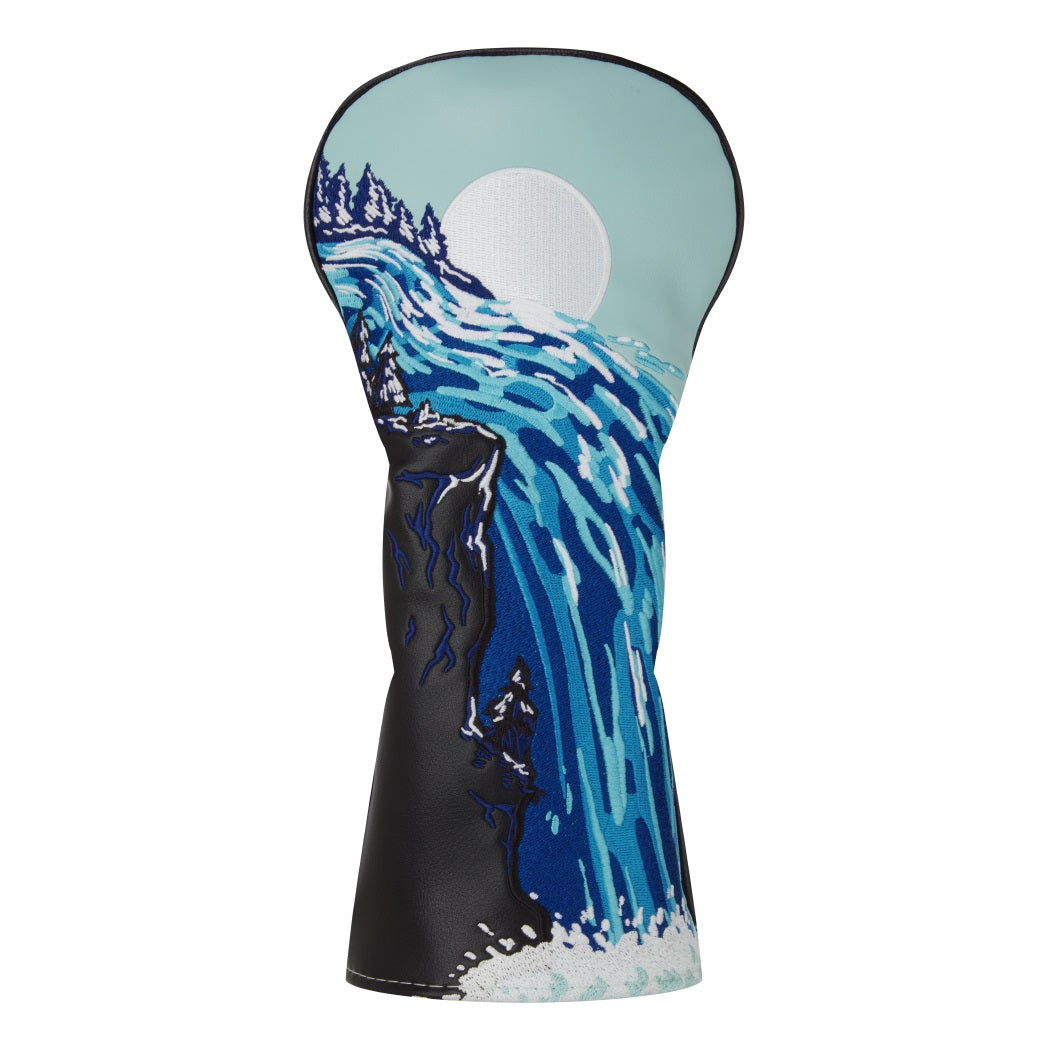 Luna Links Landscape Headcover - Fairway Blue