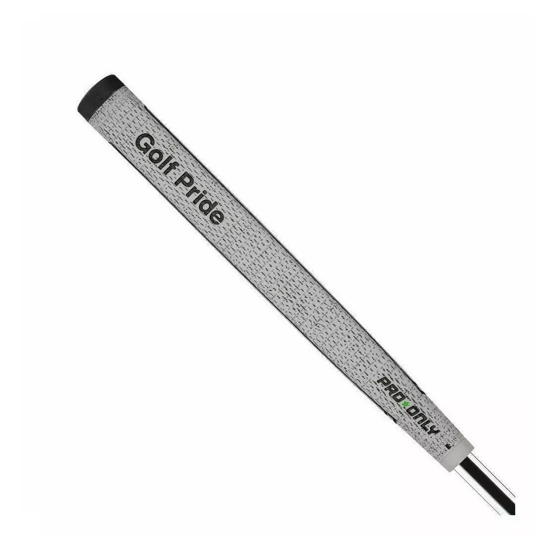 Golf Pride Pro Only Grey Cord Putter Grip - 88cc Green Star