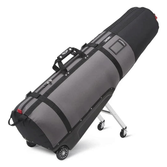 Sun Mountain Club Glider Journey Travel Cover With Wheels - Black/Gunmetal